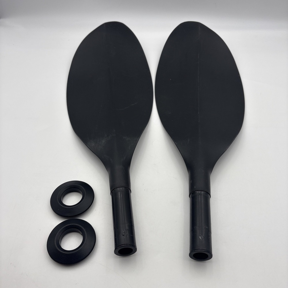 Intex 69629 Double Paddle Oar Replacement Blades L & R Pair Black Kayak Boat